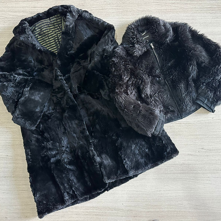 Fardo Abrigo/Chaqueton Piel Sintetica Primera 4