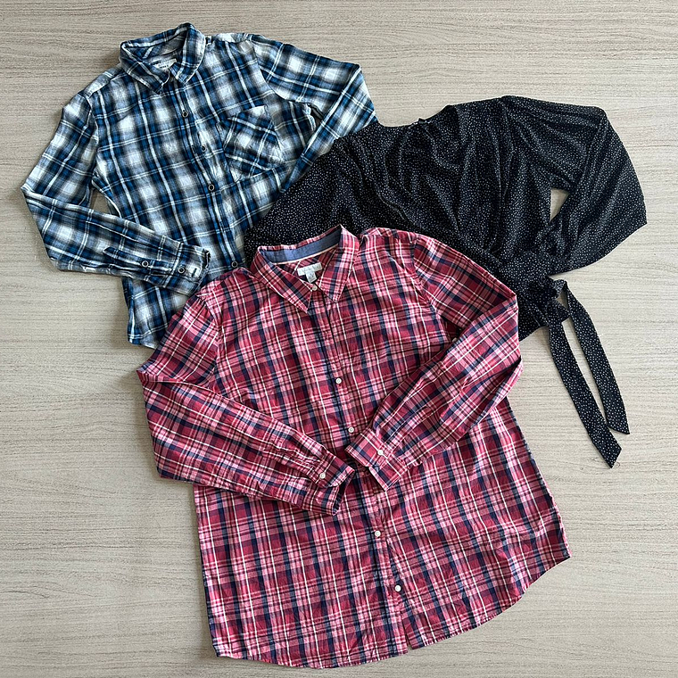 Fardo Blusas Manga Larga Tercera 6