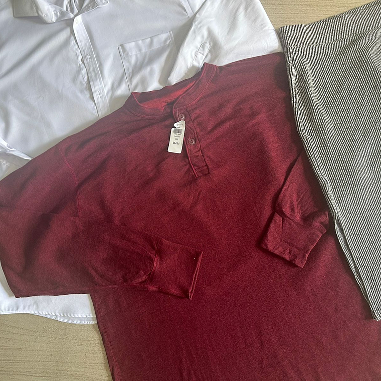 Saco Ropa Talla Grande Invierno Regular 12