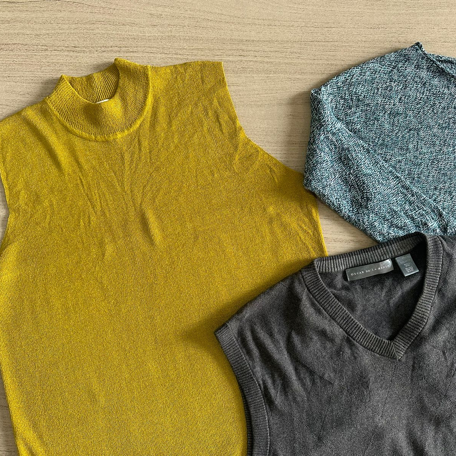 Saco Sweater Manga Corta/Sin Manga Regular 4