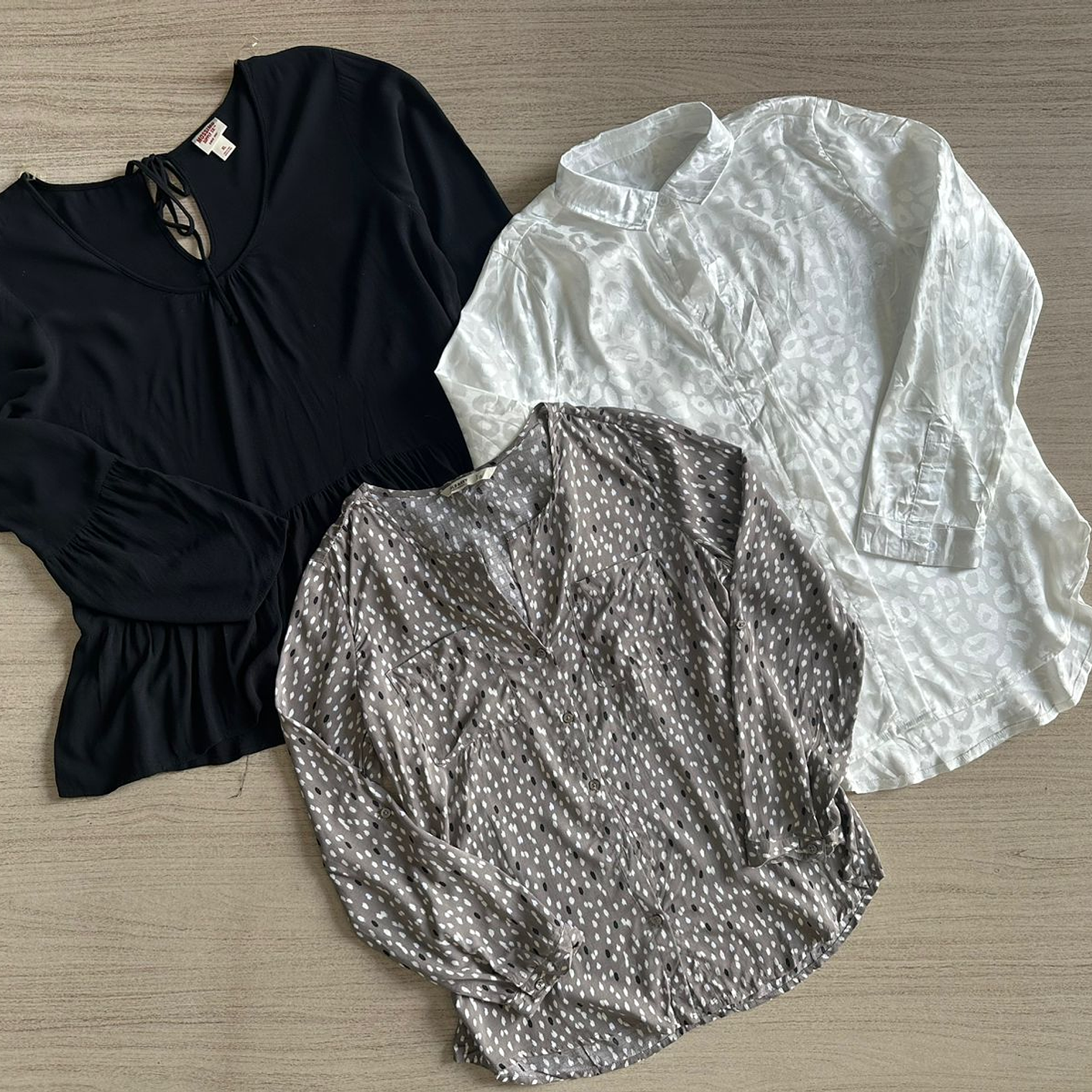 Fardo Blusas Manga Larga Tercera 12