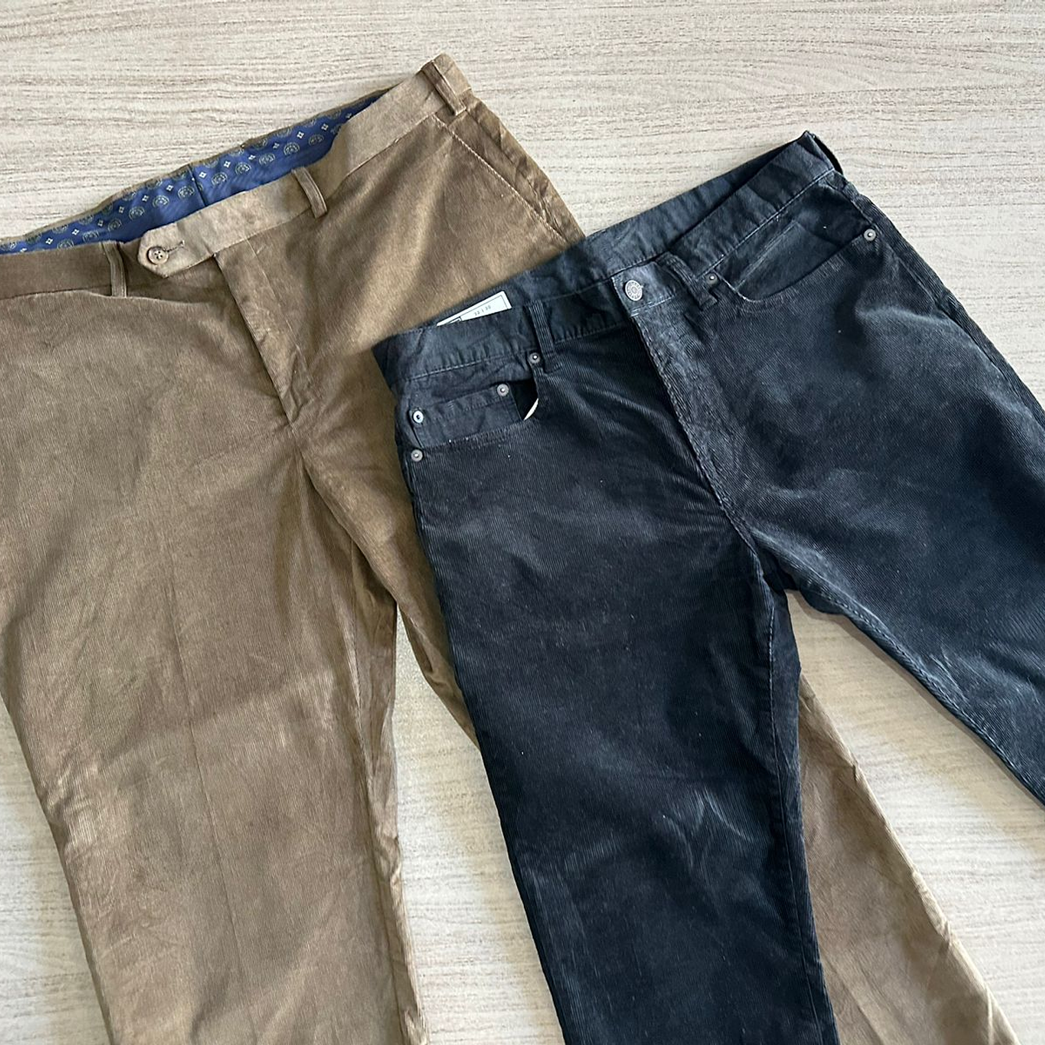 Saco Pantalon Cotele Mixto Regular 2