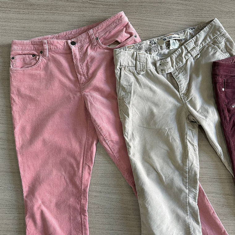 Saco Pantalon Cotele Mixto Regular 4