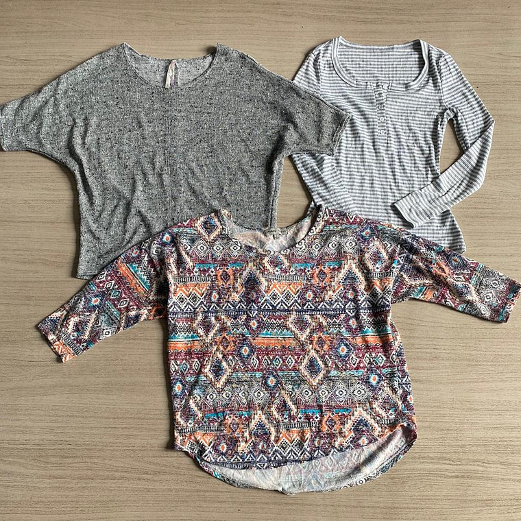 Saco Polera Hilo Dama Regular 1