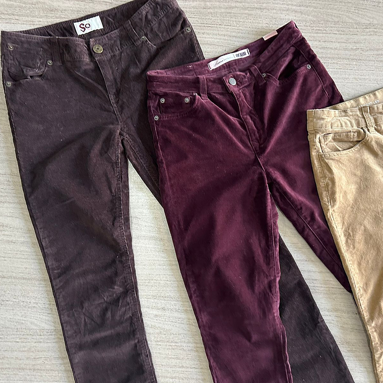 Saco Pantalon Cotele Mixto Regular 6