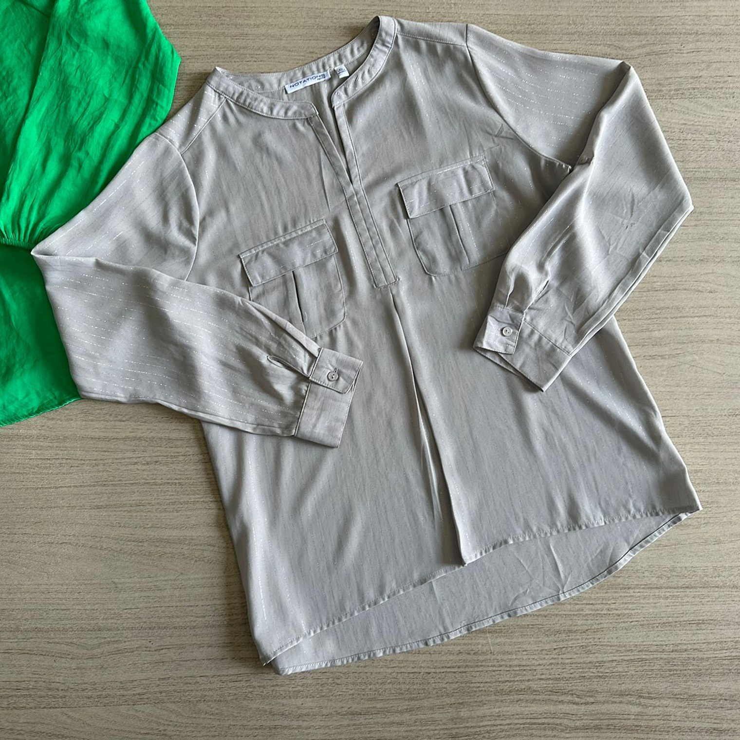 Saco Blusa Manga Larga Regular 5