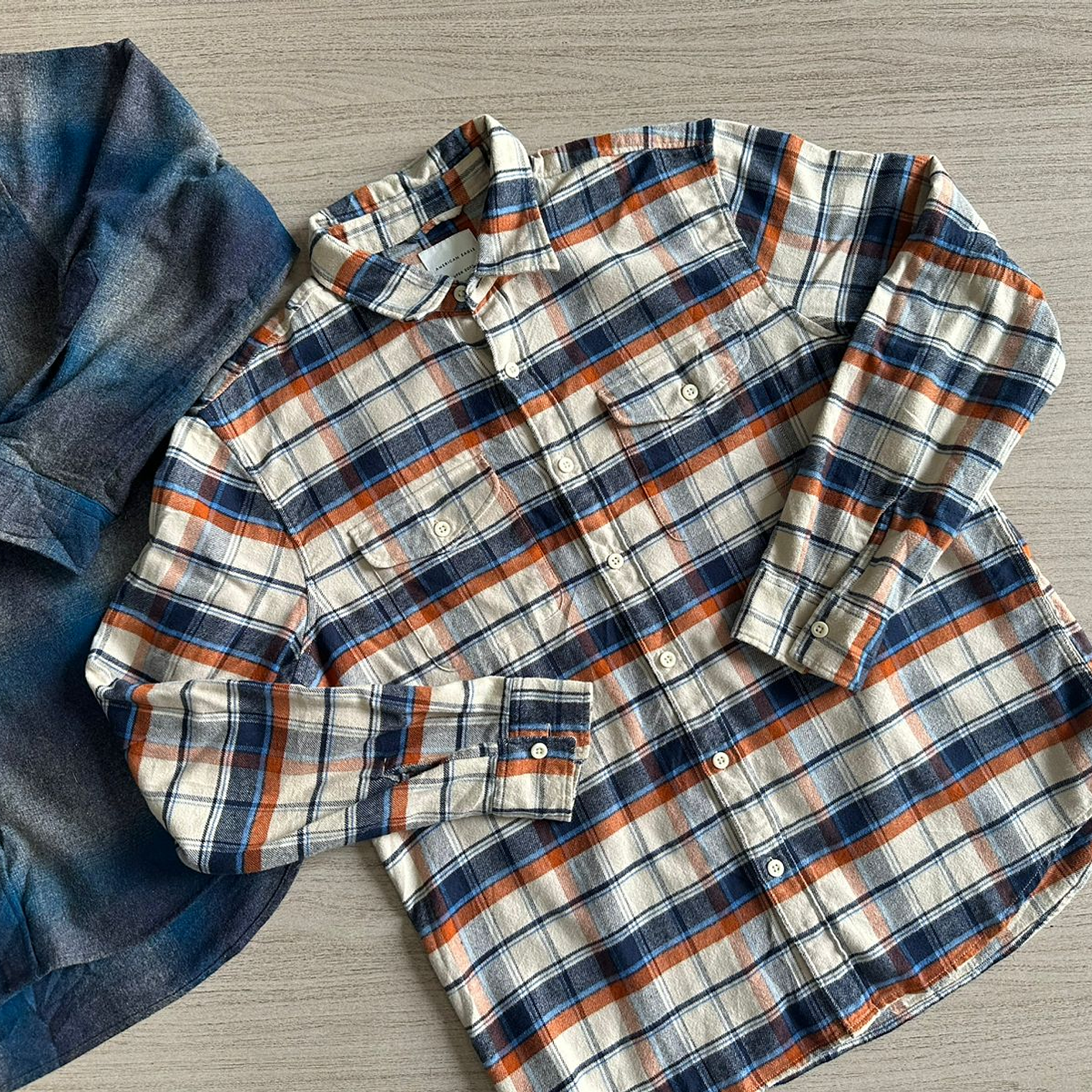 Saco Camisa Franela Regular 6