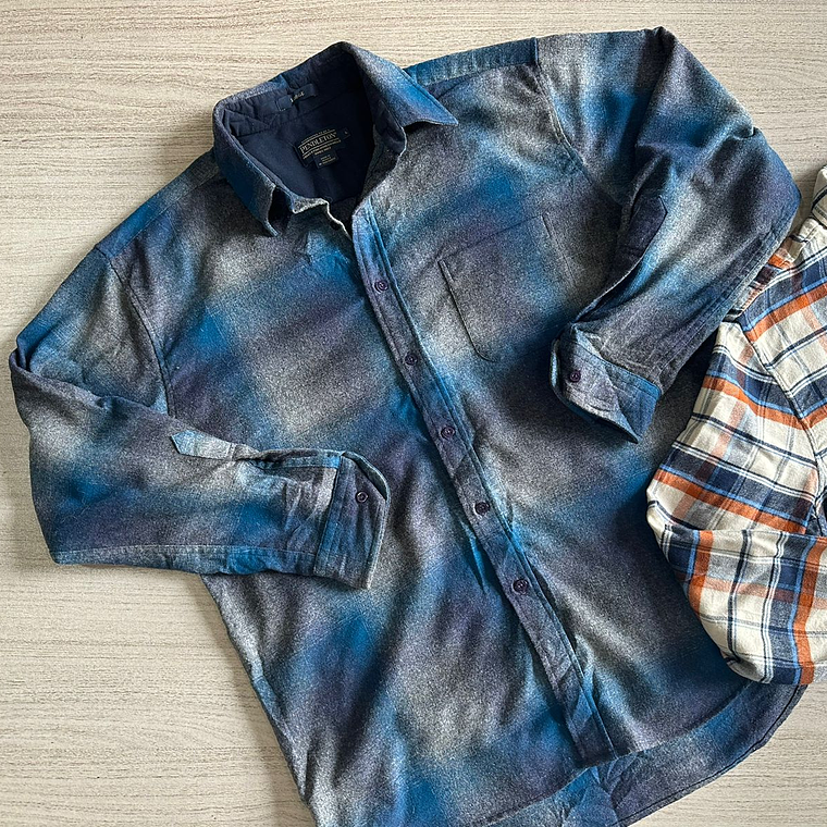 Saco Camisa Franela Regular 7