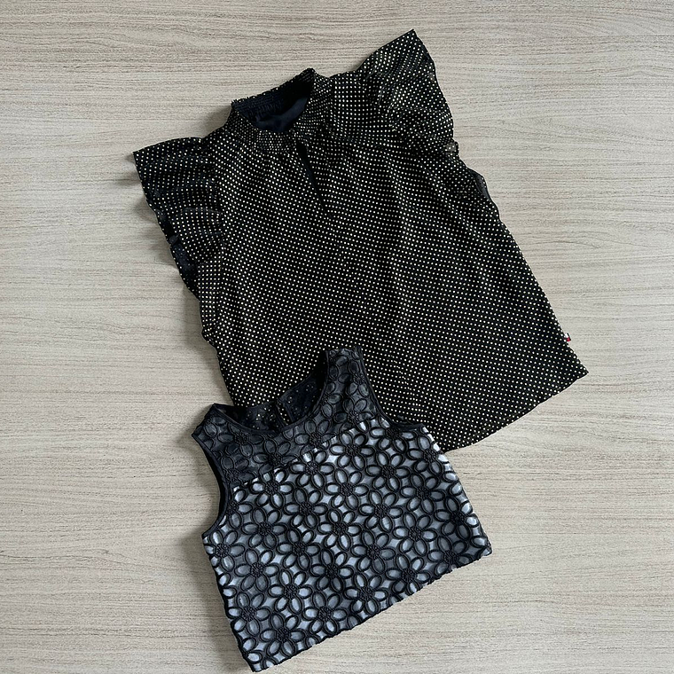 Saco Blusa Manga Corta Economica 4