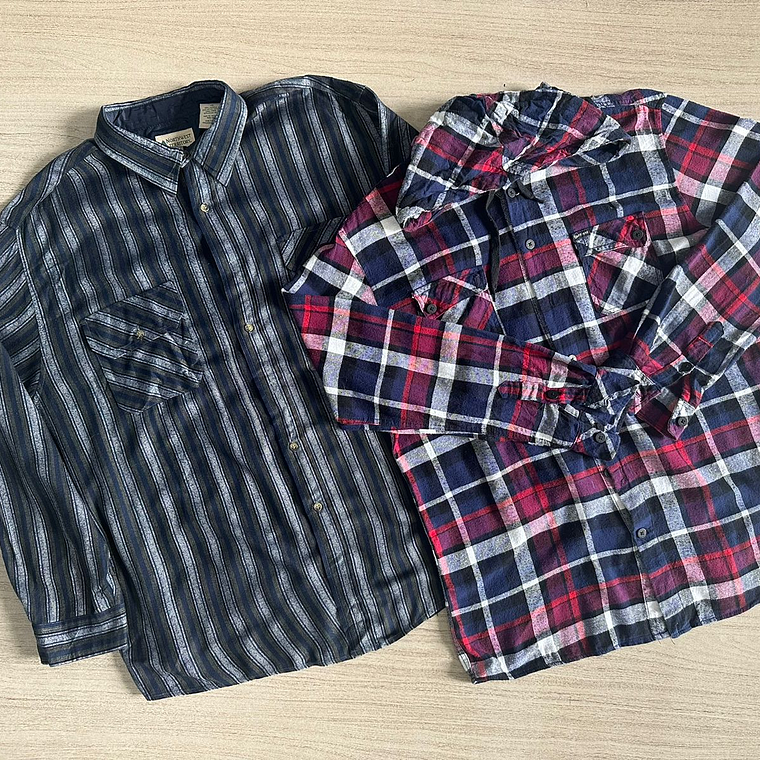 Fardo Camisa Franela Primera 2