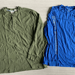 Saco Polera Manga Larga Mixta Economica