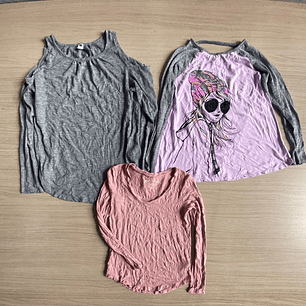 Saco Polera Manga Larga Mixta Economica