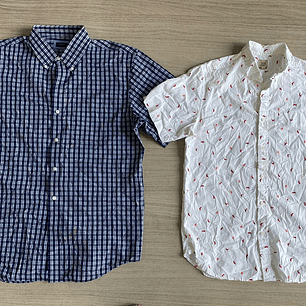 Saco Camisa Manga Corta Economica