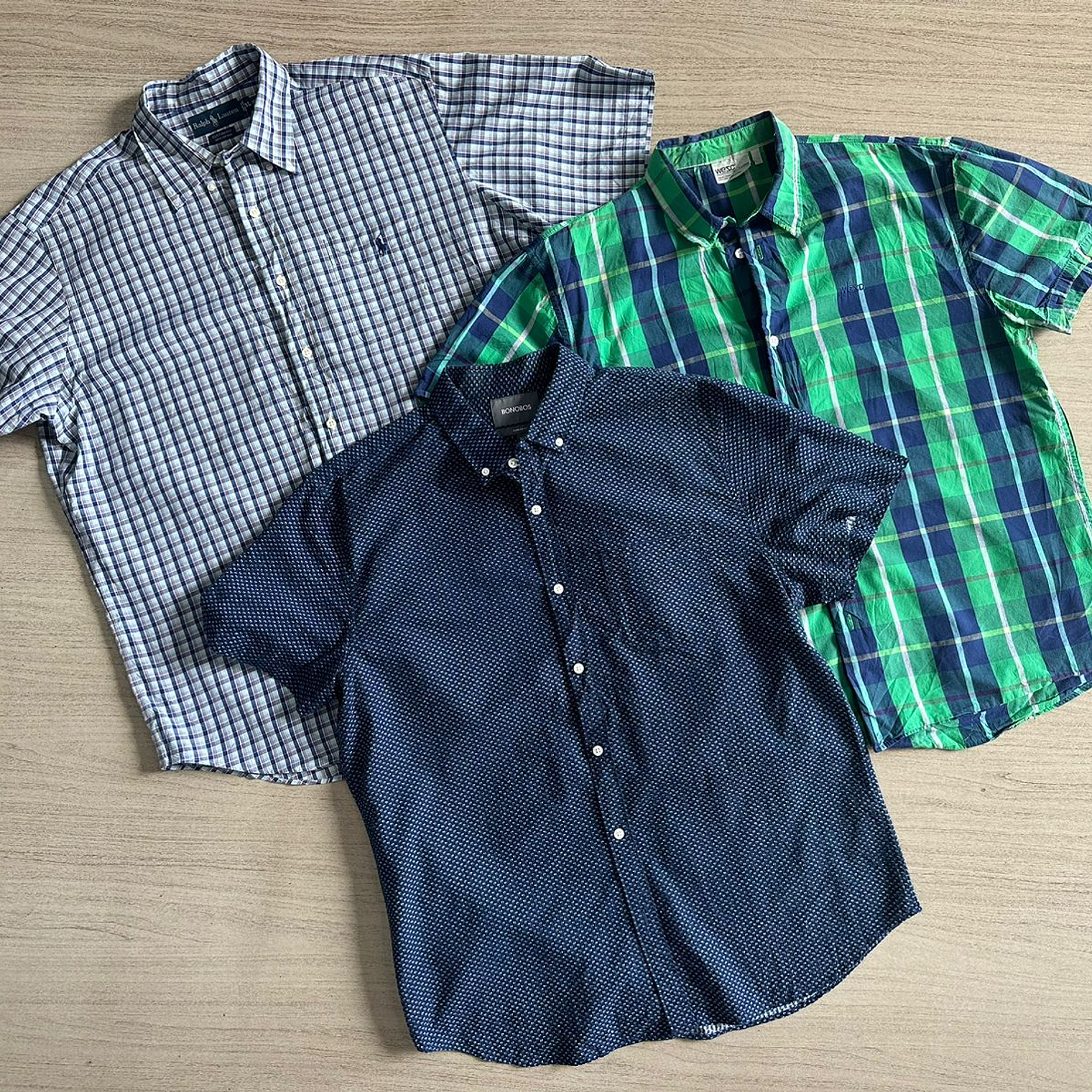 Saco Camisa Manga Corta Economica 3