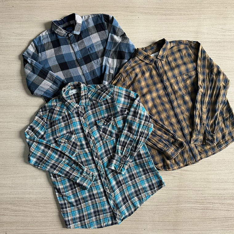 Fardo Camisa Franela Segunda 2