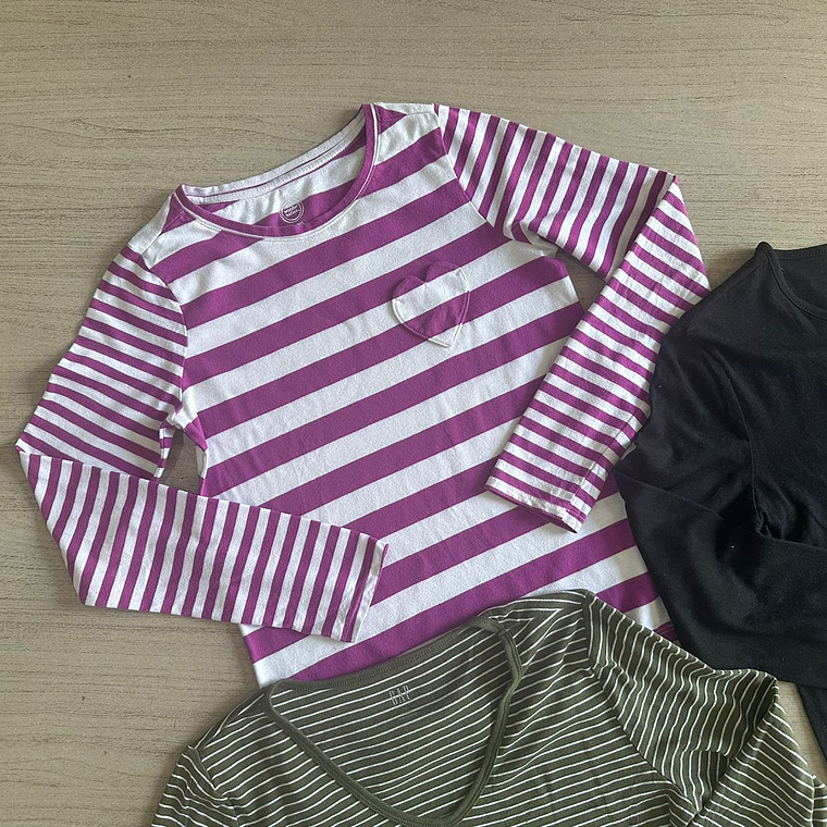 Fardo Polera Mujer Manga Larga Primera 7