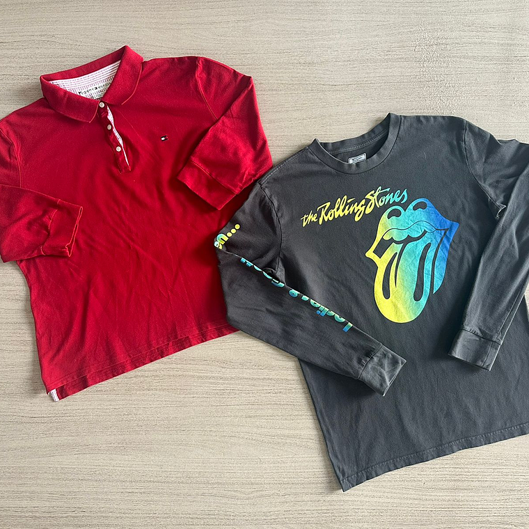 Fardo Polera Mujer Manga Larga Segunda 1