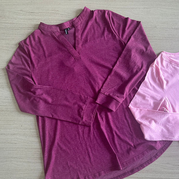 Fardo Polera Mujer Manga Larga Primera 10