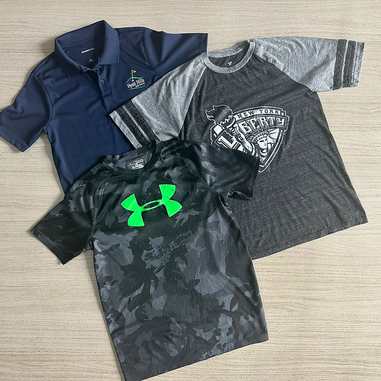 Saco Polera Mixta Manga Corta Economica 8