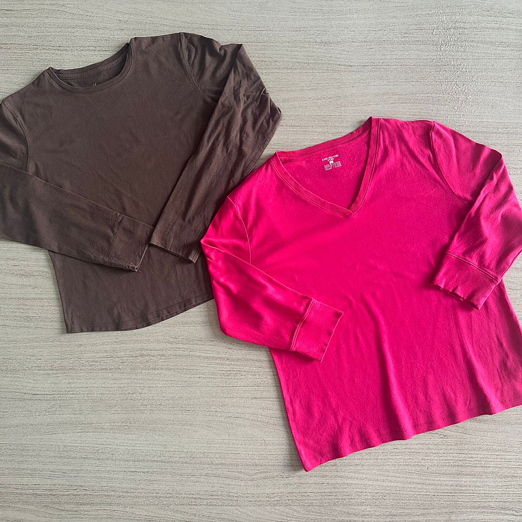 Fardo Polera Mujer Manga Larga Segunda 3