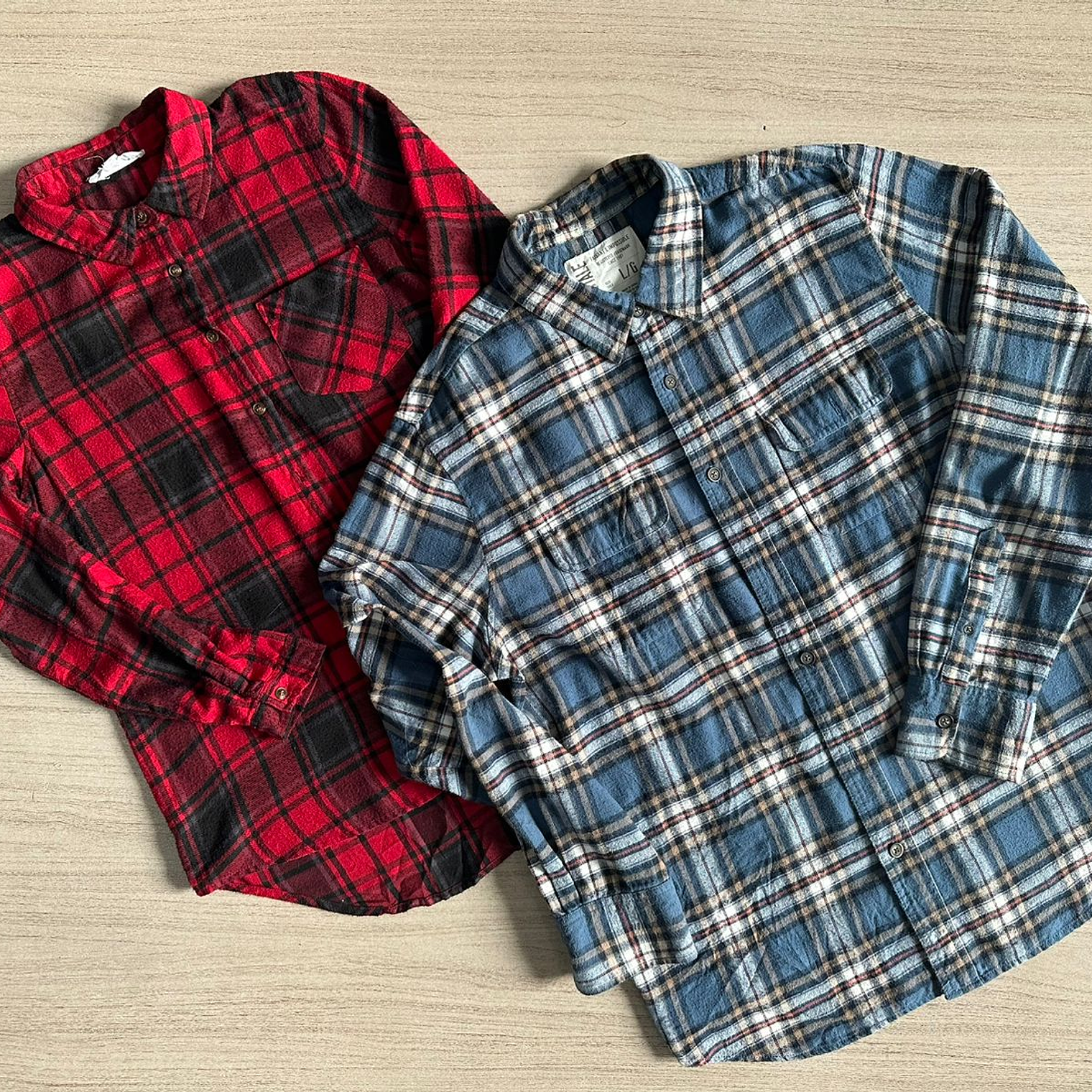 Fardo Camisa Franela Segunda 9