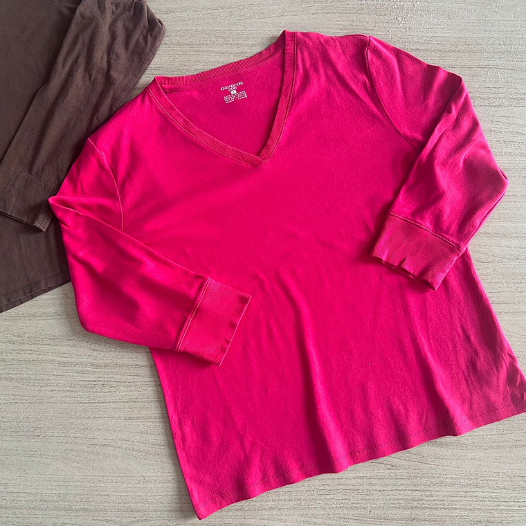 Fardo Polera Mujer Manga Larga Segunda 5