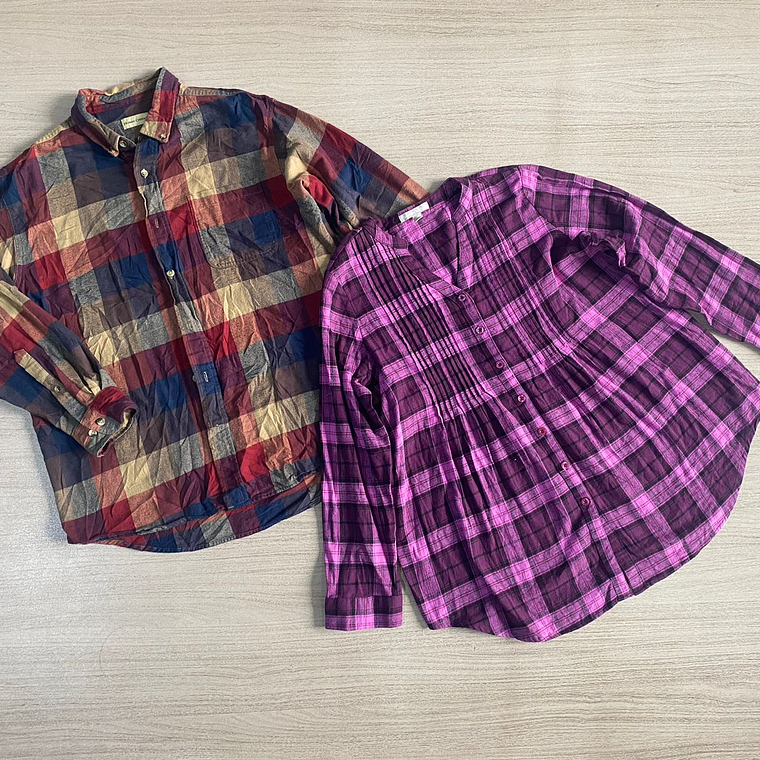 Fardo Camisa Franela Segunda 12