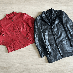 Fardo Chaquetas Cuero/Gamuza Primera