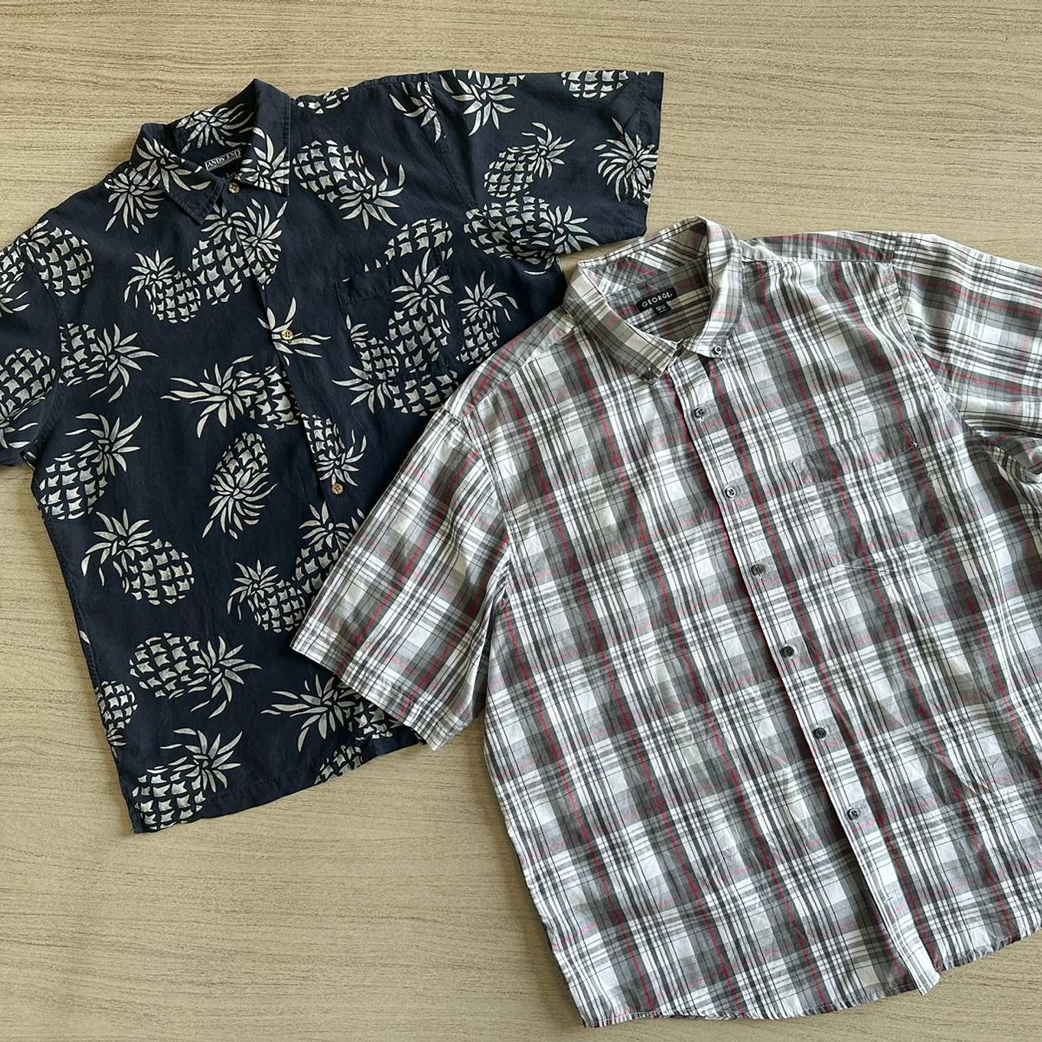 Saco Camisa Manga Corta Regular 2