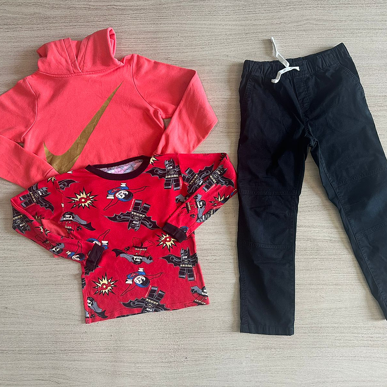 Saco Ropa Niño Invierno Economica 4