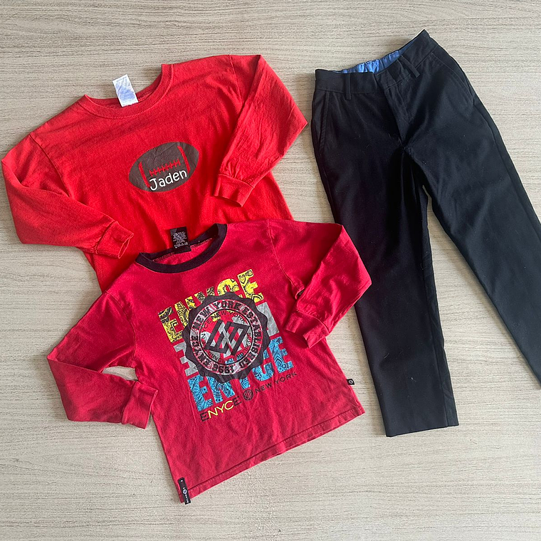 Saco Ropa Niño Invierno Economica 6