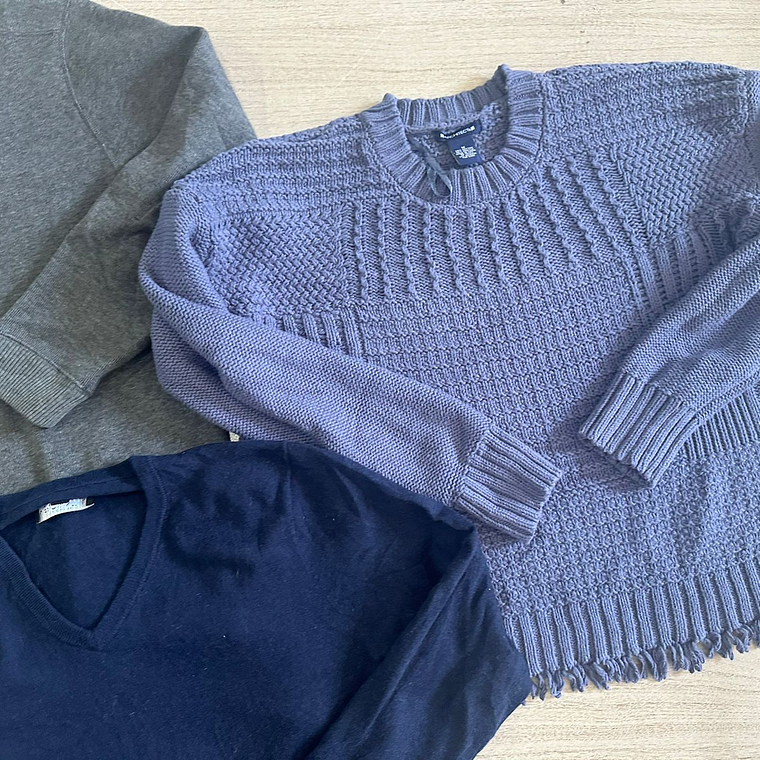 Fardo Sweater Moda/Chaleco Tercera 3