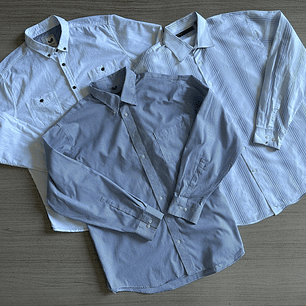 Fardo Camisas Manga Larga Tercera