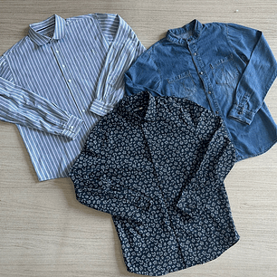 Fardo Camisas Manga Larga Tercera