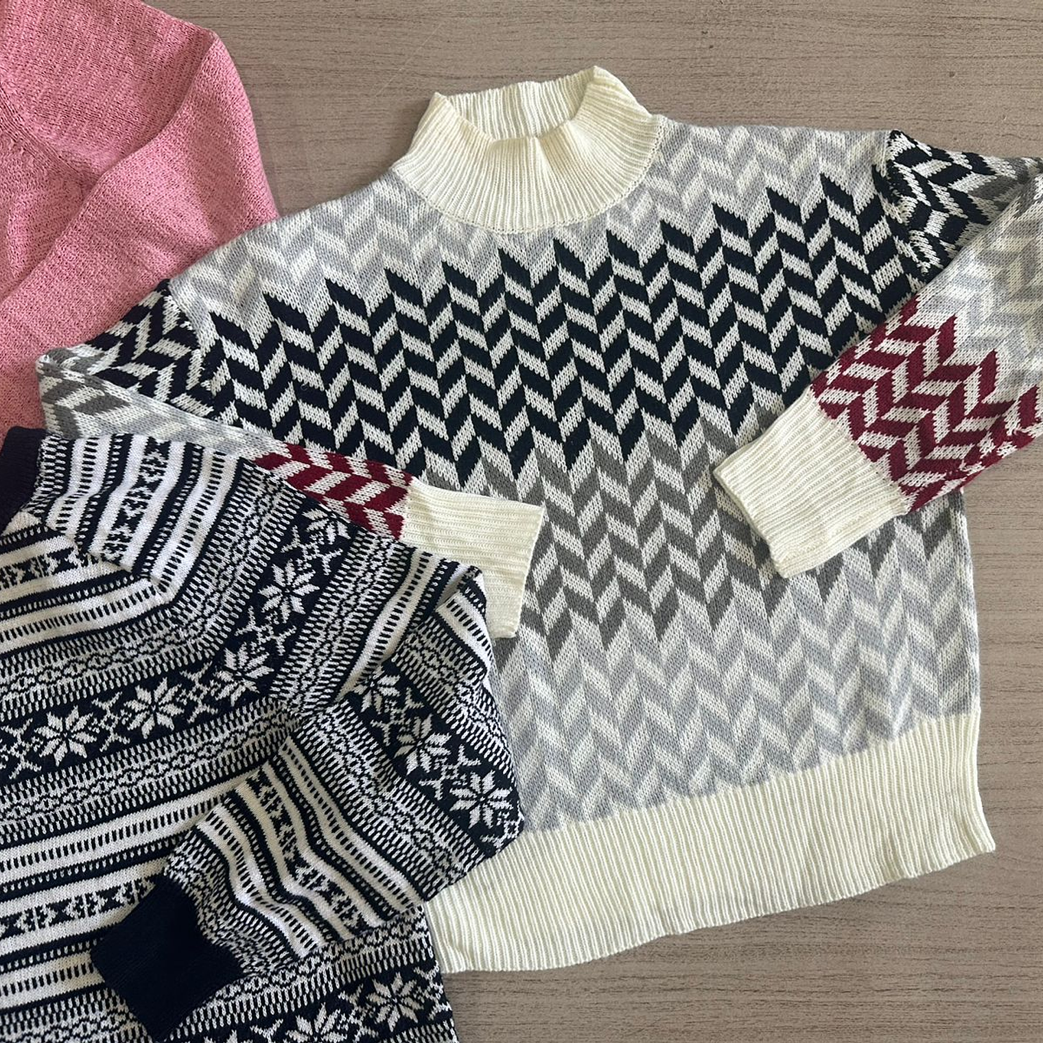 Fardo Sweater Moda/Chaleco Tercera 7