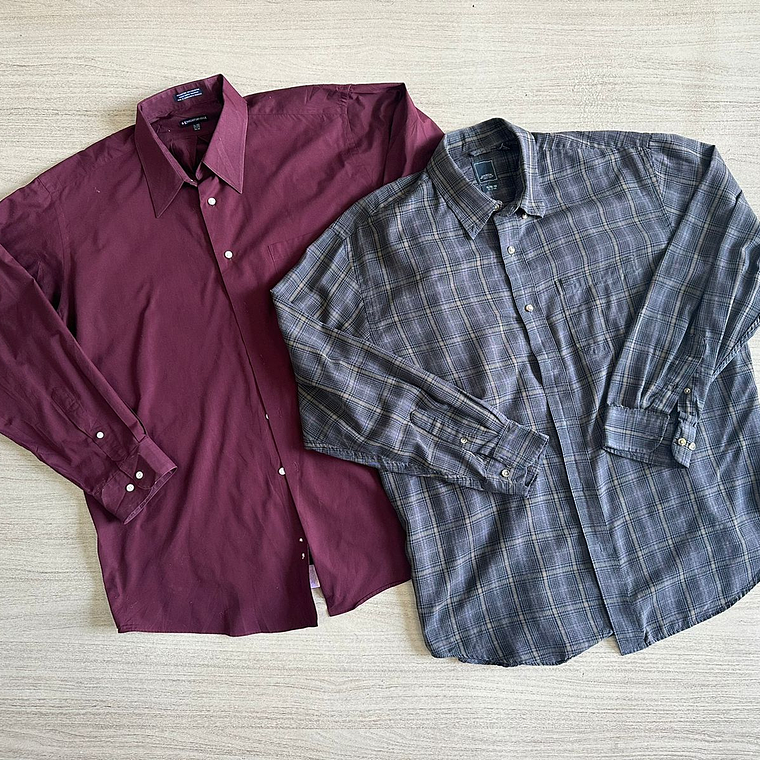 Saco Camisa Manga Larga Economica 1