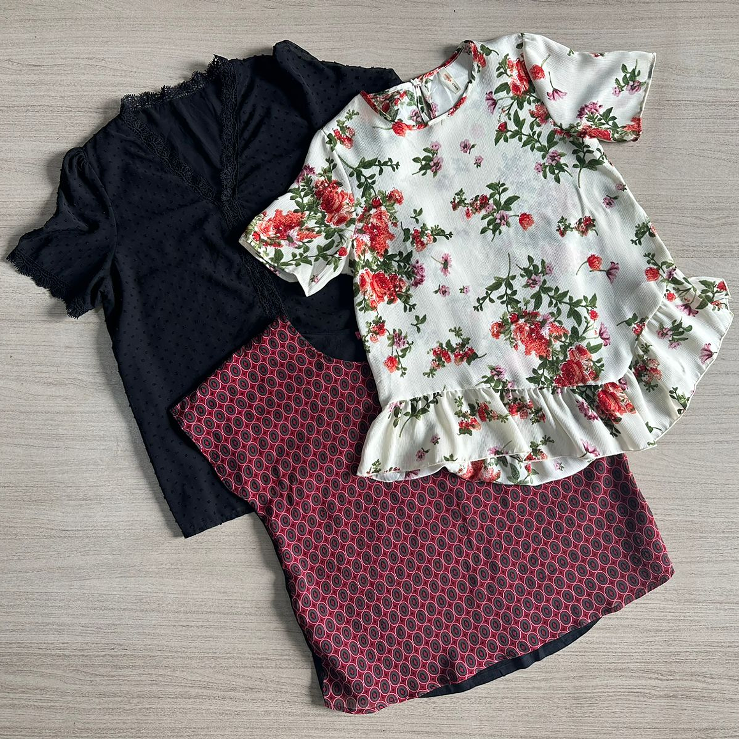 Fardo Blusas Manga Corta Segunda 6