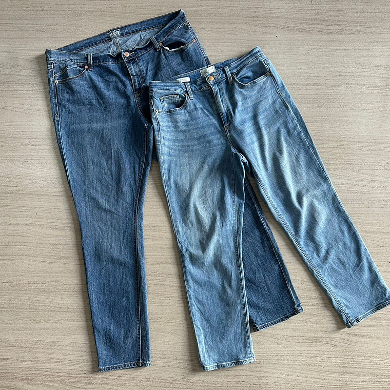 Saco Pantalon Jeans Mixto Regular 4