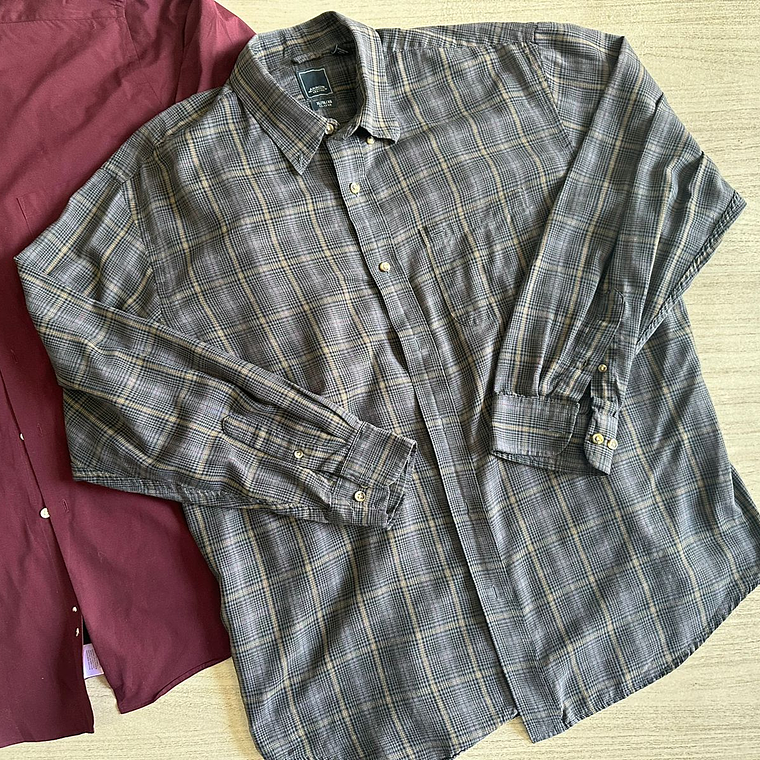 Saco Camisa Manga Larga Economica 6