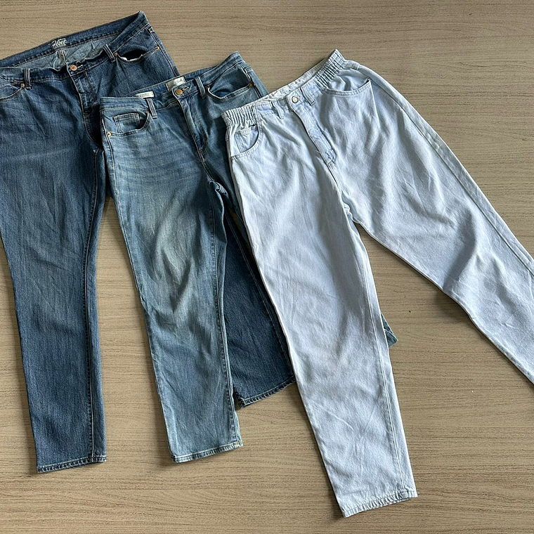 Saco Pantalon Jeans Mixto Regular 7