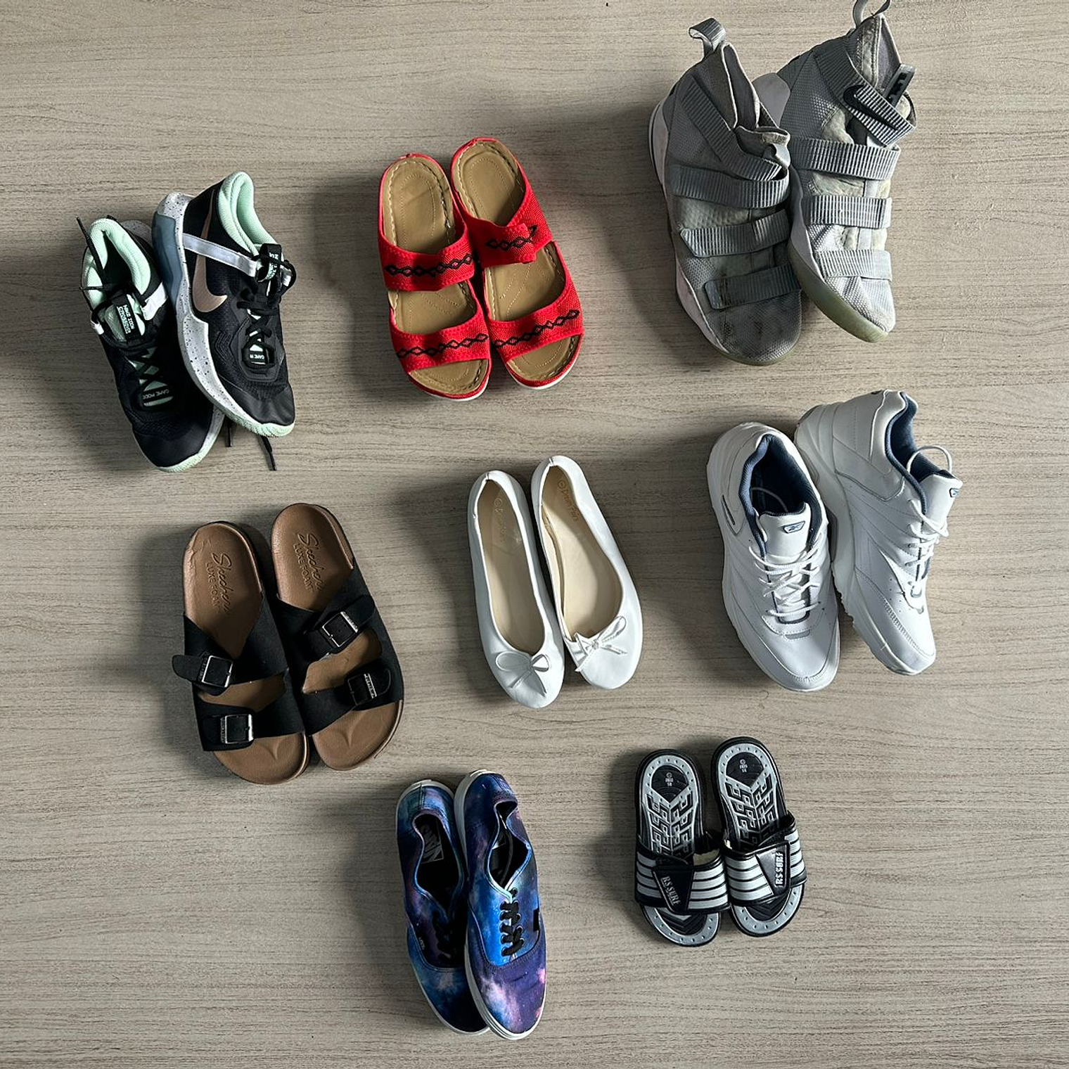 Fardo Zapatos USA Primera 10