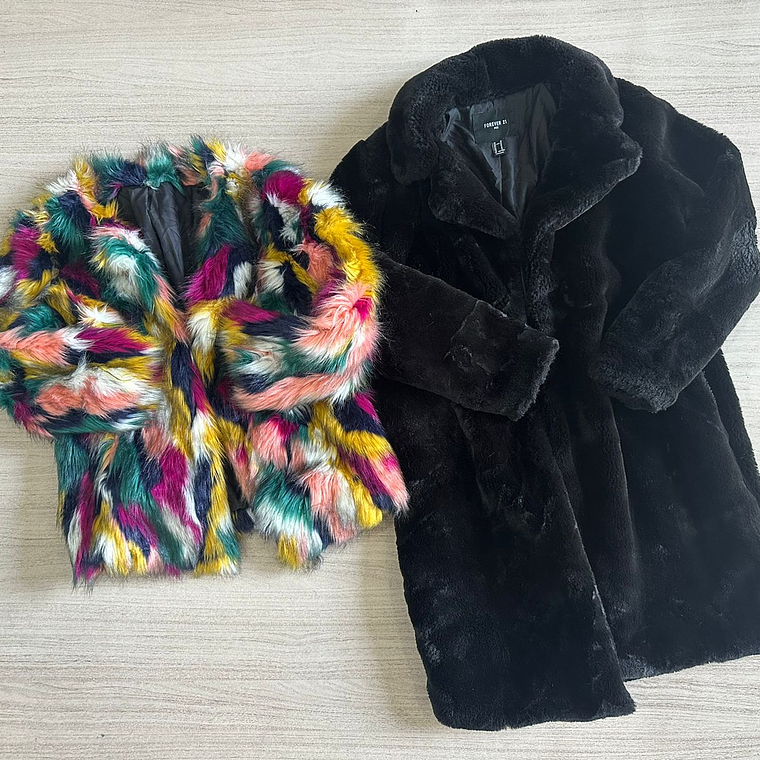 Saco Chaqueta Piel Sintetica Regular 6