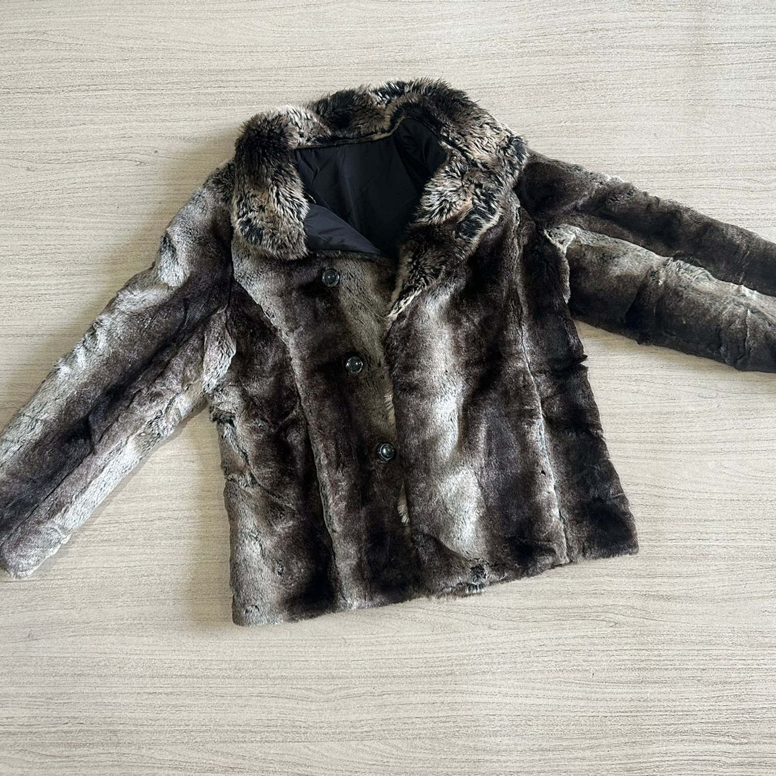 Saco Chaqueta Piel Sintetica Regular 7