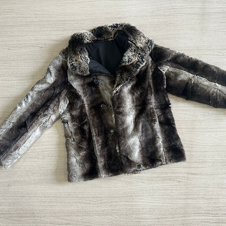 Saco Chaqueta Piel Sintetica Regular 7