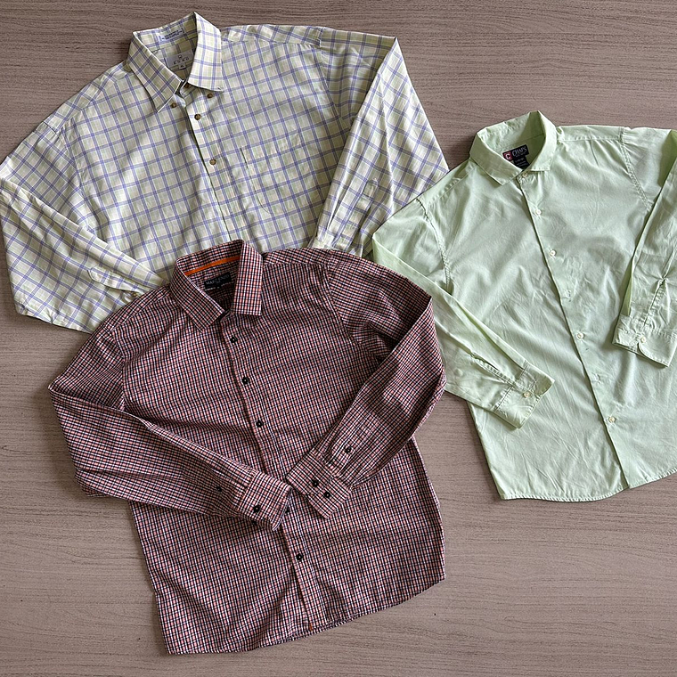 Saco Camisa Manga Larga Regular 2