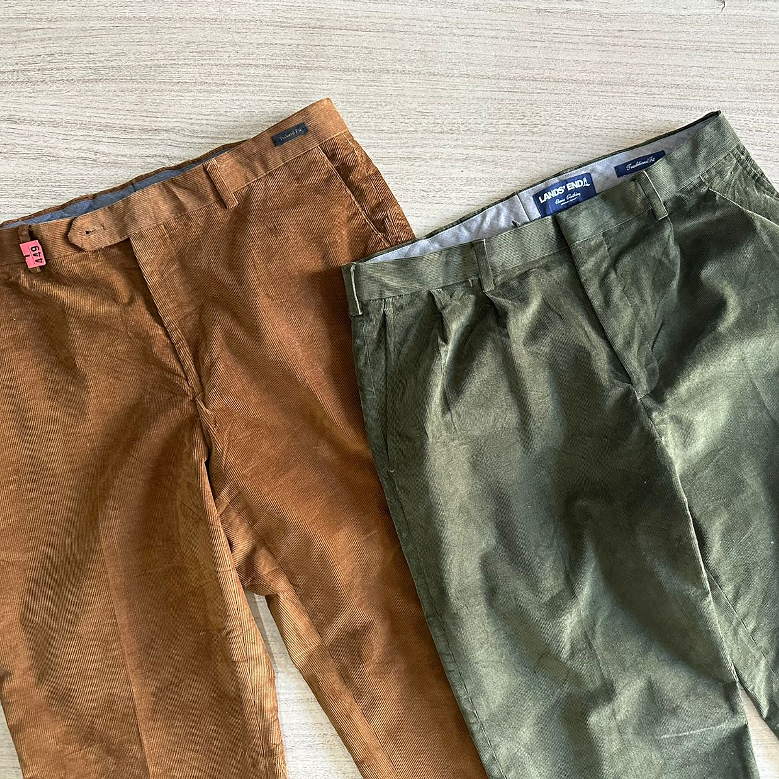 Fardo Pantalón Cotele Hombre Primera 4