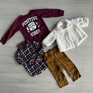 Saco Ropa Bebe Invierno Regular