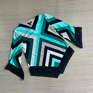 Saco Polera Mujer Manga Corta Regular