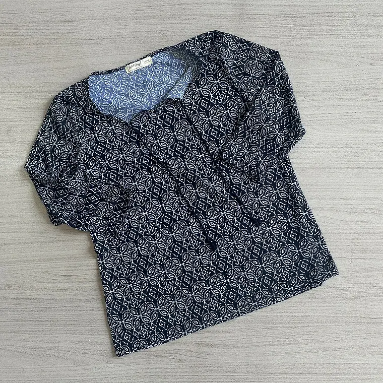 Saco Polera Mujer Manga Corta Regular 5