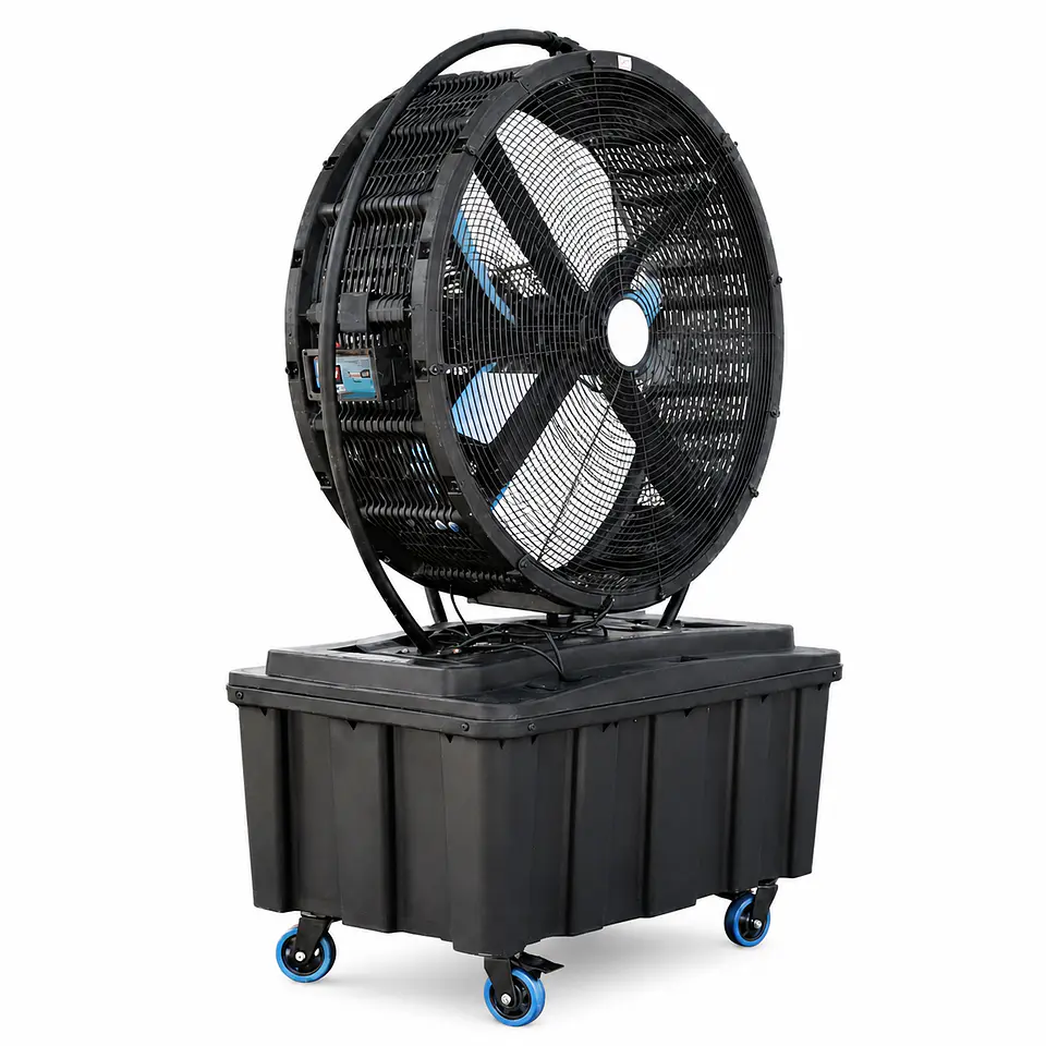 Ventilador Nebulizador Industrial Portátil de Alto Rendimiento 2